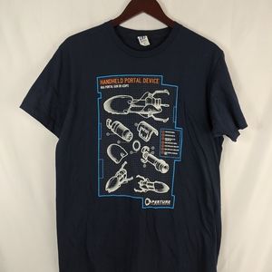 Aperture laboratories portal t-shirt men's Large